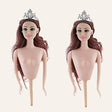 Doll Topper | Princess Doll Cake Topper – Half Body Pick with Hair | 1Pc - Bakeyy.com - India - Doll Topper | Princess Doll Cake Topper – Half Body Pick with Hair | 1Pc - Default Title