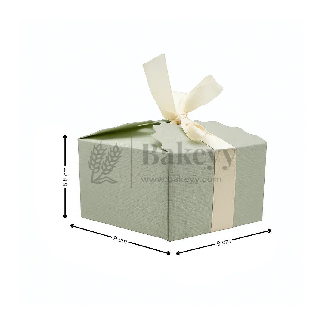 Luxury Gift Box Collection | 10 Pcs with Ribbon | Available in 5 Elegant Colors | Pack of 10 - Bakeyy.com - India - Luxury Gift Box Collection | 10 Pcs with Ribbon | Available in 5 Elegant Colors | Pack of 10 - Grey / Medium