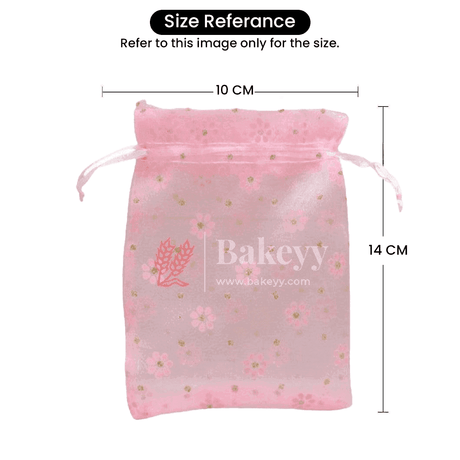 10x14 CM | Organza Potli Bags | Pack of 100 | Violet Color | Candy Bag - Bakeyy.com - India - 10x14 CM | Organza Potli Bags | Pack of 100 | Violet Color | Candy Bag - Default Title