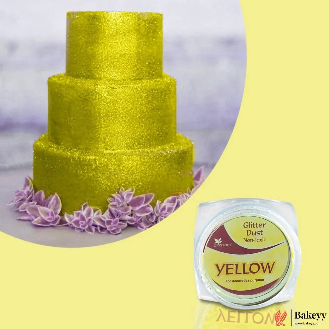 Blossom Yellow Glitter Dust| 7 gram