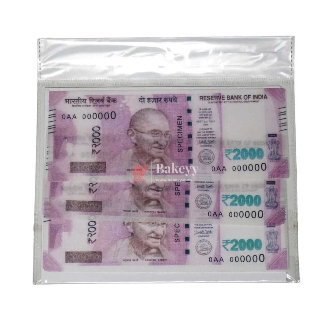 Pre-Cut | Edible Wafer |  2000 NOTE Theme