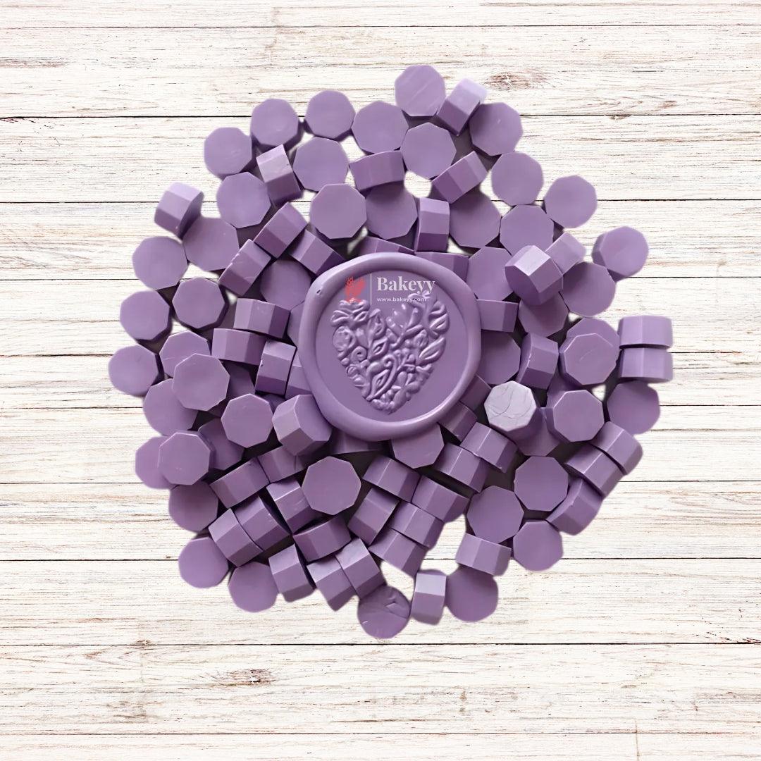 Violet Wax Seal Beads, 100gm - Bakeyy.com - India - Violet Wax Seal Beads, 100gm - Default Title