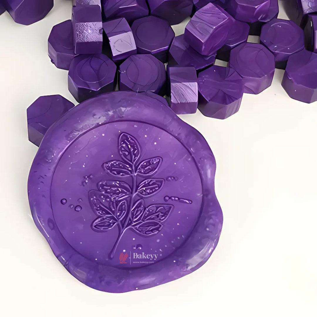 Purple Wax Seal Beads, 100gm - Bakeyy.com - India - Purple Wax Seal Beads, 100gm - Default Title