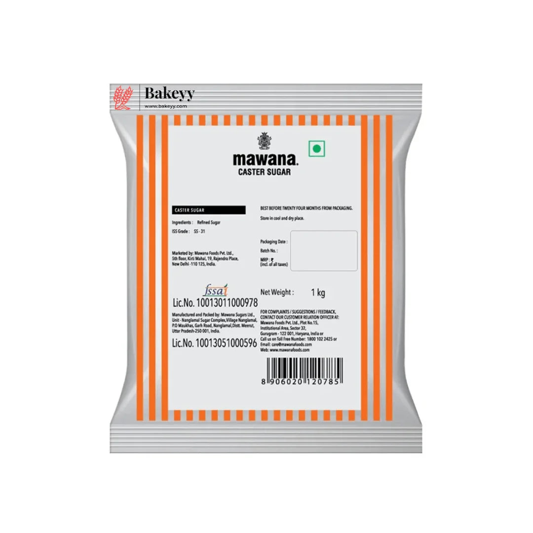 Mawana Caster sugar | 1 kg - Bakeyy.com - India - Mawana Caster sugar | 1 kg - Default Title