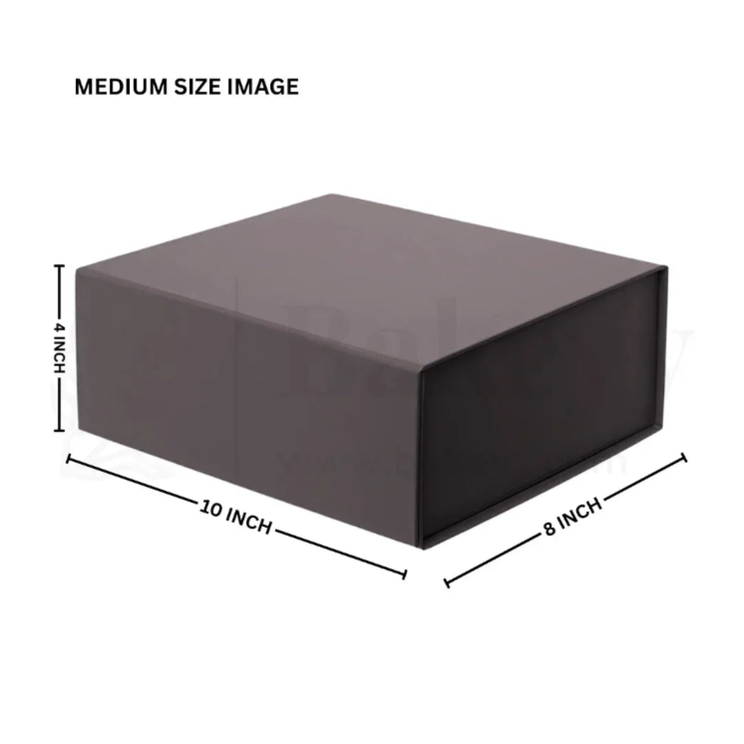 Premium Red Color Collapsible Magnetic Lid Gift Box | Pack of 1