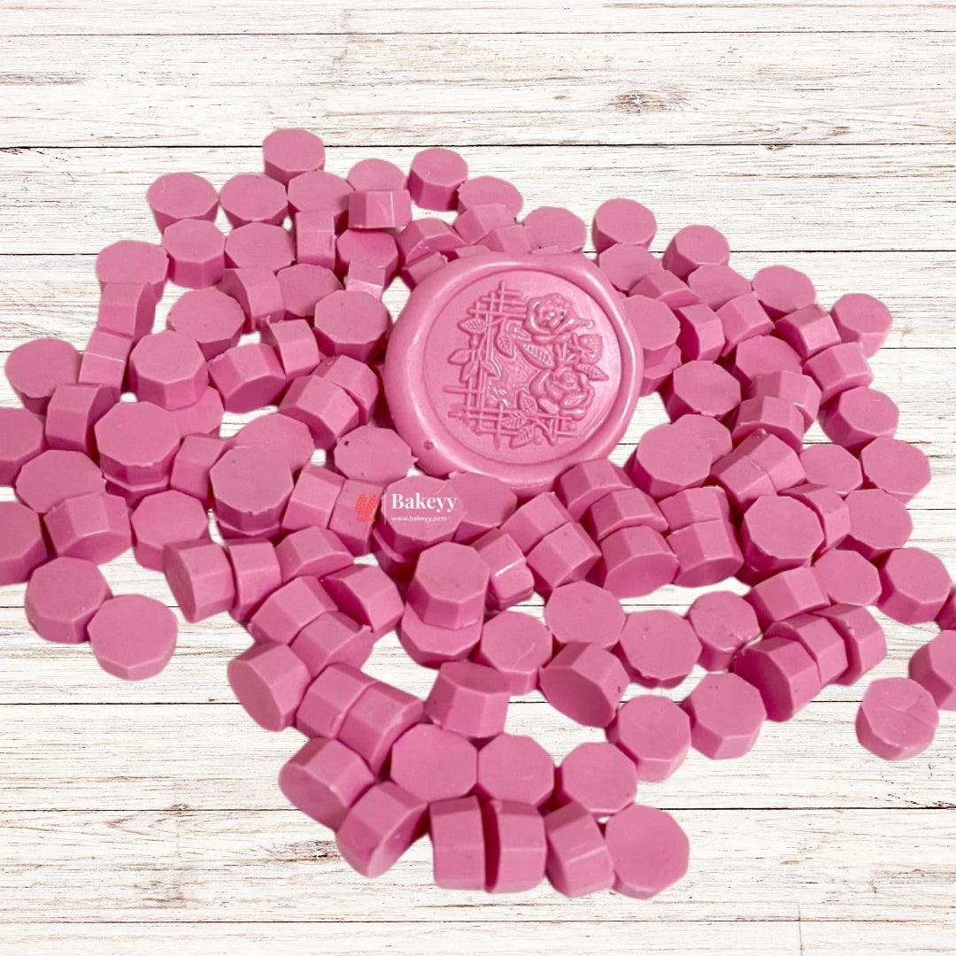 Pink Wax Seal Beads, 100gm - Bakeyy.com - India - Pink Wax Seal Beads, 100gm - Default Title
