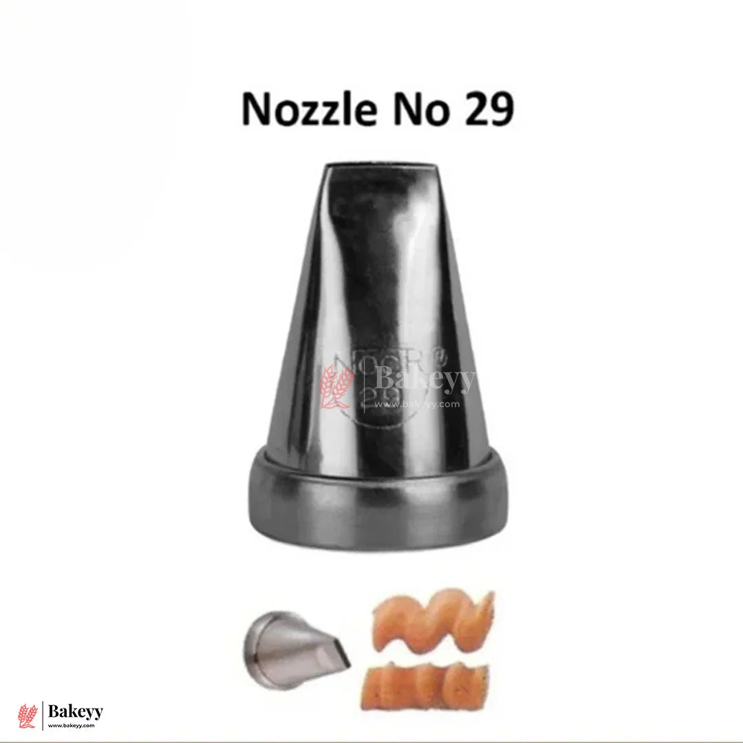 Small Nozzle No. 29 – Stainless Steel Piping Tip for Cake Decoration