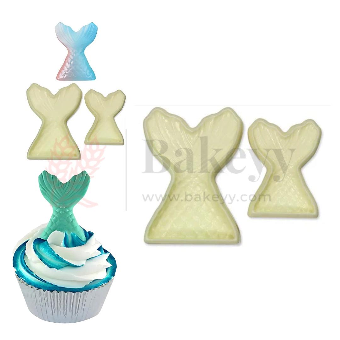 Fish Tail Shaped Mold for Cake Decorating, Small & Large Sizes, Set of 2 - Bakeyy.com - India - Fish Tail Shaped Mold for Cake Decorating, Small & Large Sizes, Set of 2 - Default Title