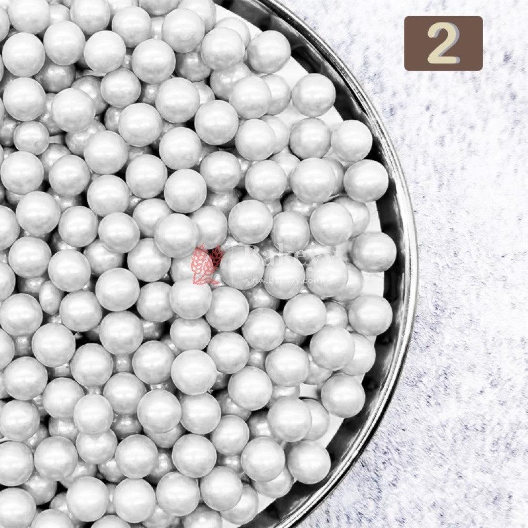 Round Ball Sprinkles - 200 Gram - Bakeyy.com - India - Round Ball Sprinkles - 200 Gram - 00 / Gold
