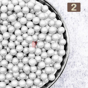 Round Ball Sprinkles - 200 Gram - Bakeyy.com - India - Round Ball Sprinkles - 200 Gram - 00 / Gold