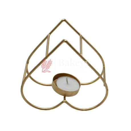 Decorative Candles Stand Perfect for Gifting | V - Day Decor - Bakeyy.com - India - Decorative Candles Stand Perfect for Gifting | V - Day Decor - Black