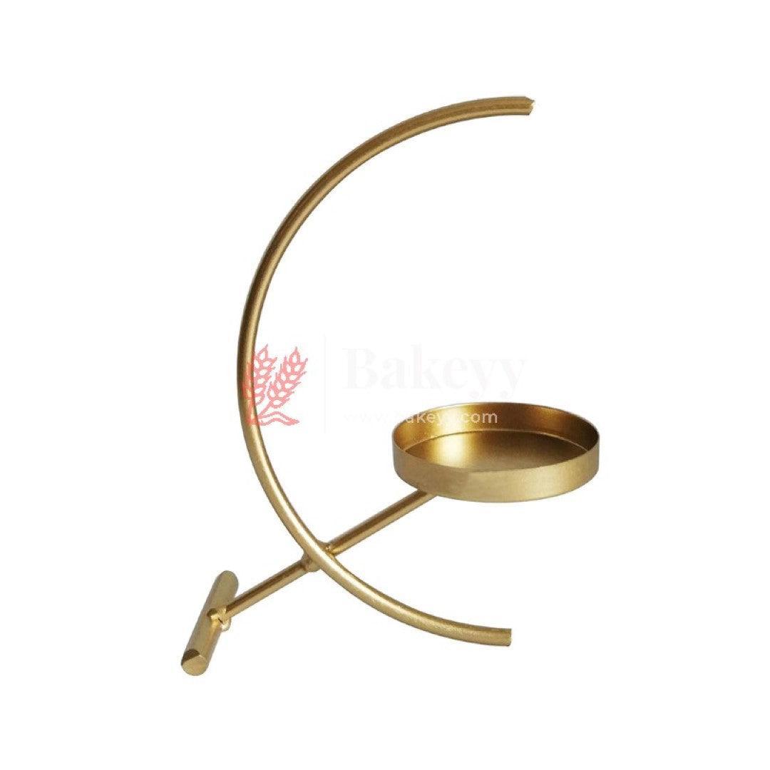 Decorative Candles Stand Perfect for Gifting | V - Day Decor - Bakeyy.com - India - Decorative Candles Stand Perfect for Gifting | V - Day Decor - Gold