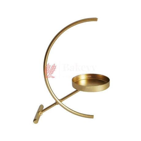 Decorative Candles Stand Perfect for Gifting | V - Day Decor - Bakeyy.com - India - Decorative Candles Stand Perfect for Gifting | V - Day Decor - Gold