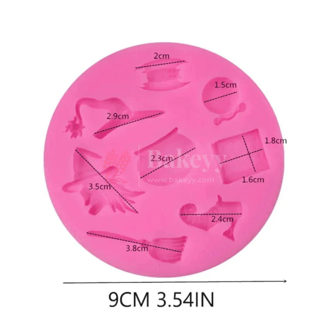 3D Halloween Silicone Fondant Mould – Witch & Magic-Themed Baking Mold - Bakeyy.com - India - 3D Halloween Silicone Fondant Mould – Witch & Magic-Themed Baking Mold - Default Title