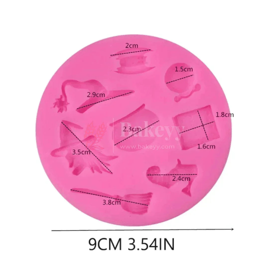 3D Halloween Silicone Fondant Mould – Witch & Magic-Themed Baking Mold - Bakeyy.com - India - 3D Halloween Silicone Fondant Mould – Witch & Magic-Themed Baking Mold - Default Title