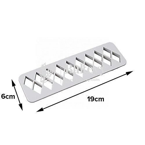 3 pcs Geometric Plunger Cutter Fondant Mould - Bakeyy.com - India - 3 pcs Geometric Plunger Cutter Fondant Mould - Default Title