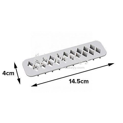 3 pcs Geometric Plunger Cutter Fondant Mould - Bakeyy.com - India - 3 pcs Geometric Plunger Cutter Fondant Mould - Default Title