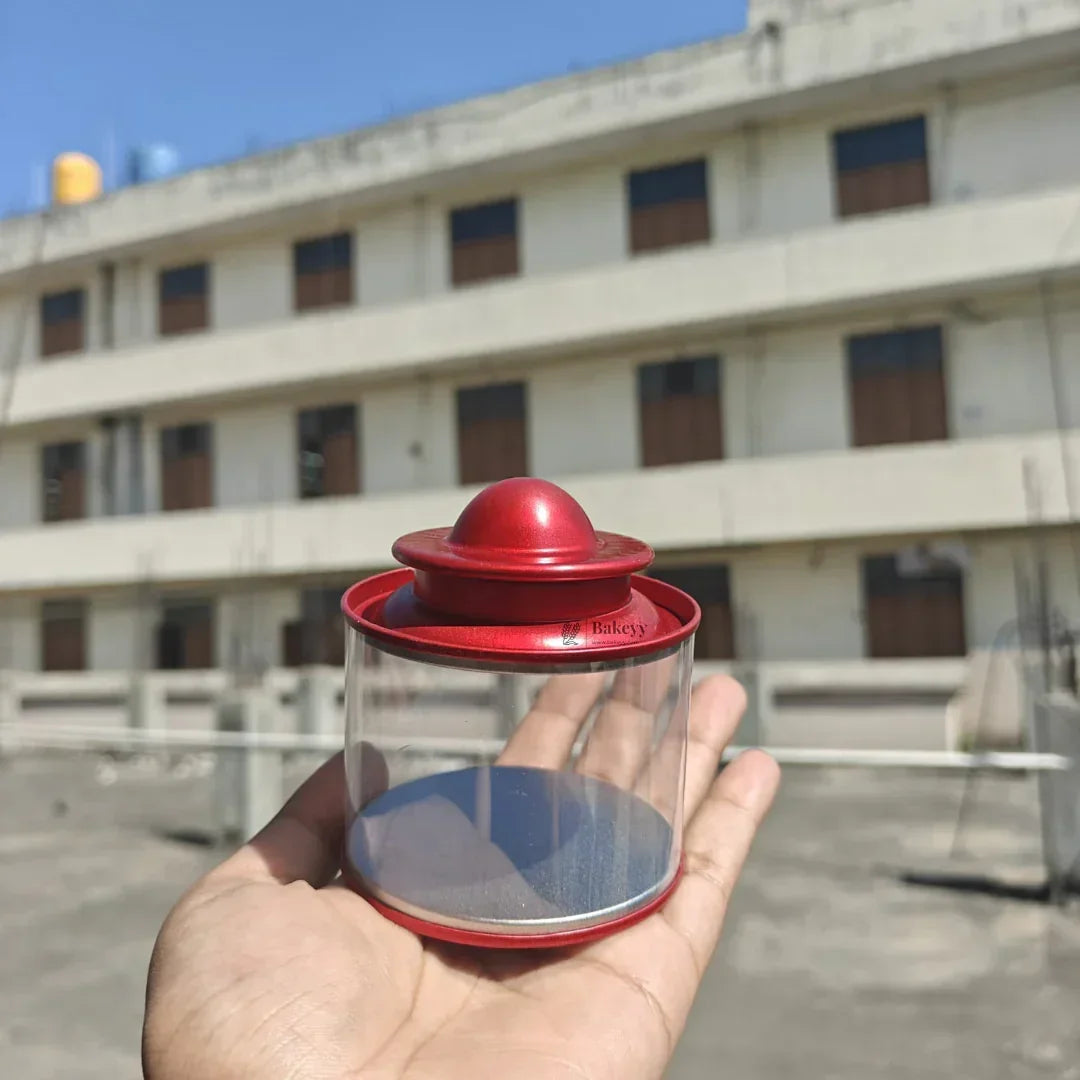 Transparent Round Tin Boxes with Dome Shaped Metal Lids | Mixed Colour | Decorative Tin| Acrylic Box | Storage Tin | Pack of 12 - Bakeyy.com - India - Transparent Round Tin Boxes with Dome Shaped Metal Lids | Mixed Colour | Decorative Tin| Acrylic Box | Storage Tin | Pack of 12 - Default Title 720.00