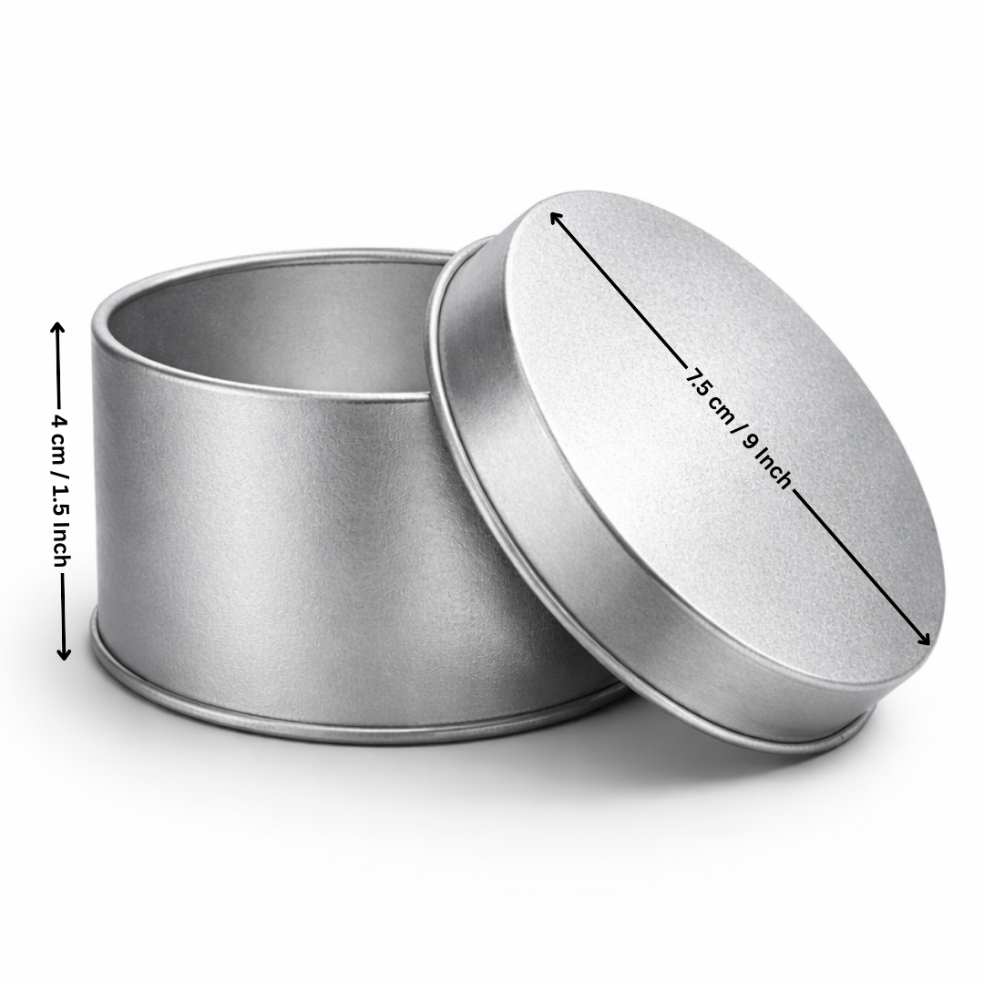 175 ml | Empty Candle Tin Box | Luxury Tin | Pack of 6