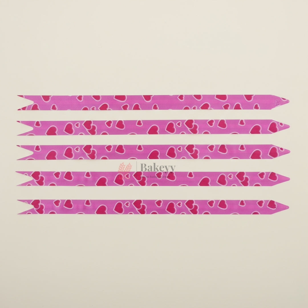 32 cm Printed Pattern Pull Up Gift Ribbon Bow | Easy Self-Tie Decorative Ribbon for Gift Wrapping & Hampers | Multiple Designs Available | Pack of 10