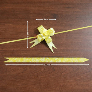 32_cm_Printed_Pattern_Pull_Up_Gift_Ribbon_Bow_Easy_Self-Tie_Decorative_Ribbon_for_Gift_Wrapping_Hampers_Multiple_Designs_Available_Pack_of_10_2 - Bakeyy.com