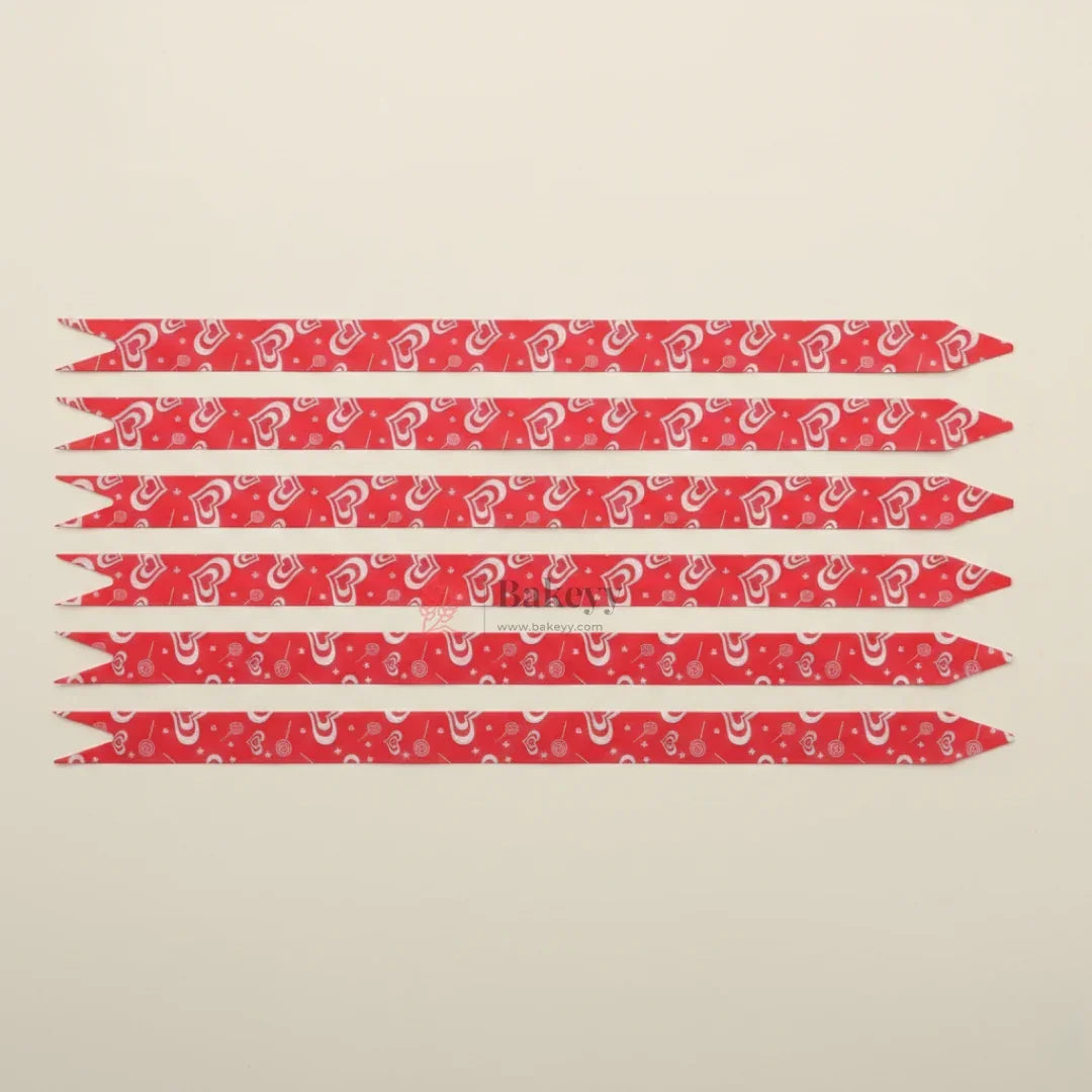 32 cm Printed Pattern Pull Up Gift Ribbon Bow | Easy Self-Tie Decorative Ribbon for Gift Wrapping & Hampers | Multiple Designs Available | Pack of 10 - Bakeyy.com - India - 32 cm Printed Pattern Pull Up Gift Ribbon Bow | Easy Self-Tie Decorative Ribbon for Gift Wrapping & Hampers | Multiple Designs Available | Pack of 10 - Design 6 20.00