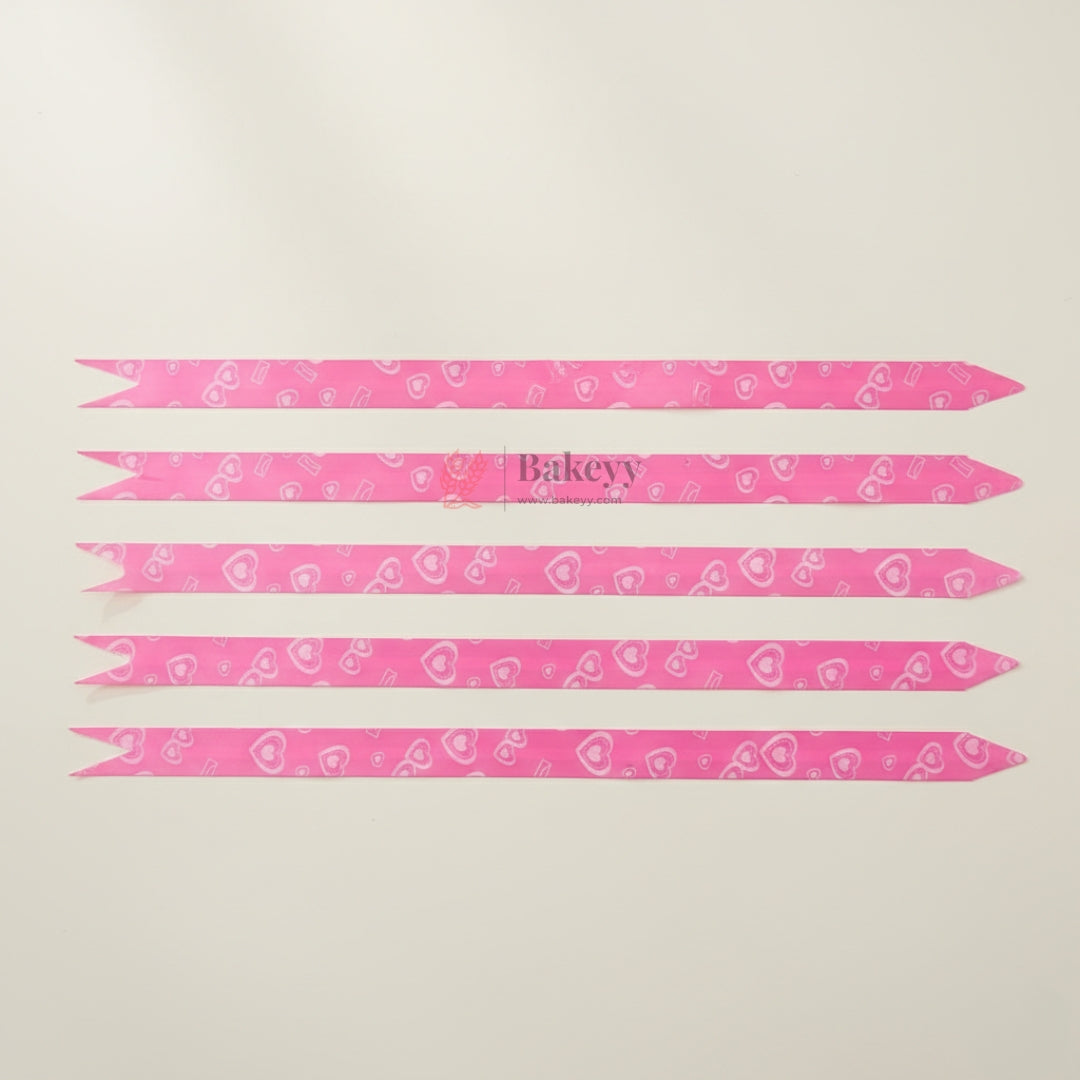 32 cm Printed Pattern Pull Up Gift Ribbon Bow | Easy Self-Tie Decorative Ribbon for Gift Wrapping & Hampers | Multiple Designs Available | Pack of 10