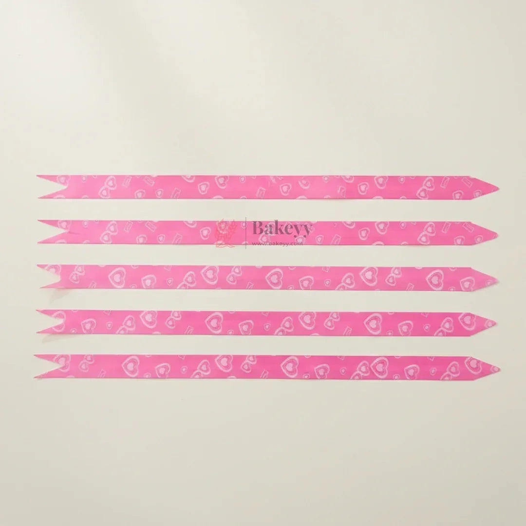 32_cm_Printed_Pattern_Pull_Up_Gift_Ribbon_Bow_Easy_Self-Tie_Decorative_Ribbon_for_Gift_Wrapping_Hampers_Multiple_Designs_Available_Pack_of_10_9 - Bakeyy.com