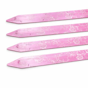 35 cm Printed Pattern Pull Up Gift Ribbon Bow | Easy Self-Tie Decorative Ribbon for Gift Wrapping & Hampers | Multiple Designs Available | Pack of 10