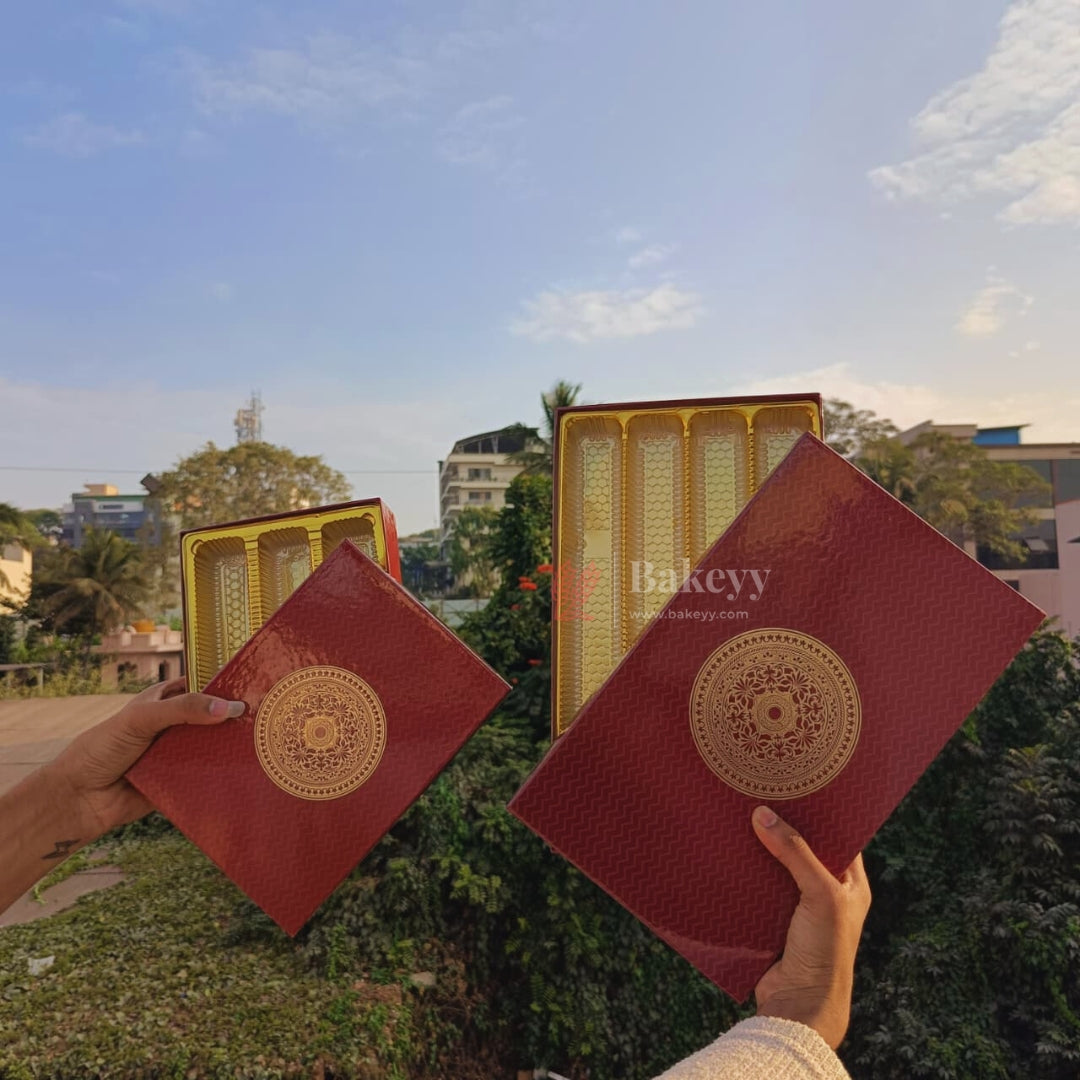 Premium Sweet & Chocolate Gift Box with Tray | Pack of 1