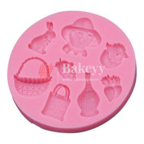 3D Silicone Good Heavest Shaped Baking Mould Fondant Cake Tool Chocolate Candy Cookies Pastry Soap Moulds - Bakeyy.com - India - 3D Silicone Good Heavest Shaped Baking Mould Fondant Cake Tool Chocolate Candy Cookies Pastry Soap Moulds - Default Title