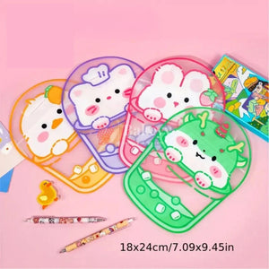 Cute Animal Design Zip Lock Bags| 4 in 1 Design |Stain-Resistant, Water-Resistant | Pack of 50 - Bakeyy.com - India - Cute Animal Design Zip Lock Bags| 4 in 1 Design |Stain-Resistant, Water-Resistant | Pack of 50 - Default Title