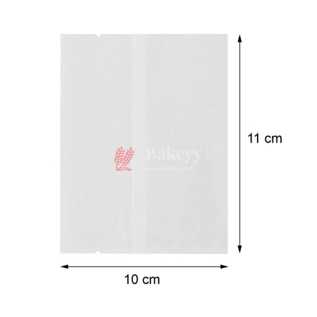 4.5x4 inch | Transparent Glassine Bags | Flat Bakery Sleeves | Cookie Paper Bags (White) | Pack of 100 - Bakeyy.com - India - 4.5x4 inch | Transparent Glassine Bags | Flat Bakery Sleeves | Cookie Paper Bags (White) | Pack of 100 - Default Title