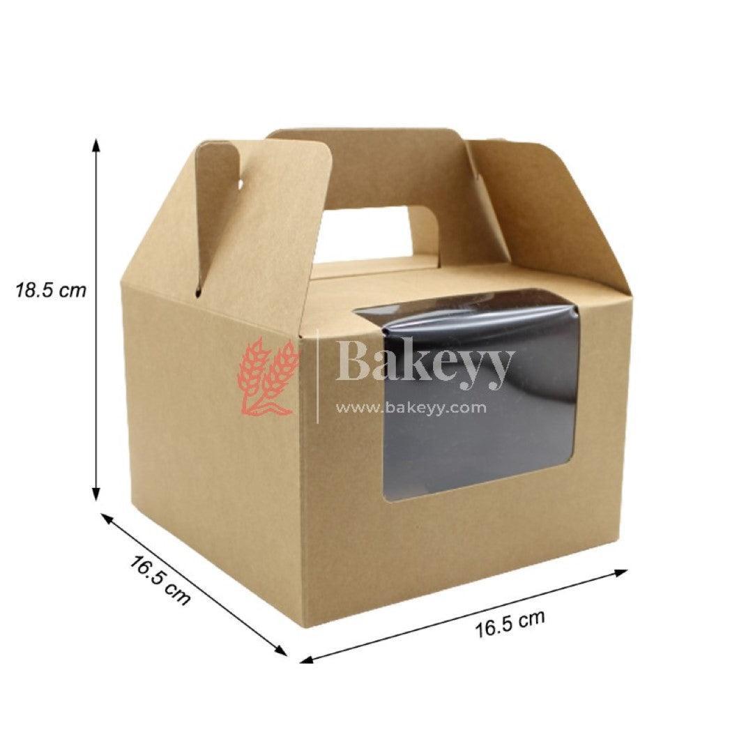 4 Cupcake Box, DIY Gift Box, Cookie Boxes, Biscuit Boxes | Pack of 10 - Bakeyy.com - India - 4 Cupcake Box, DIY Gift Box, Cookie Boxes, Biscuit Boxes | Pack of 10 - Default Title