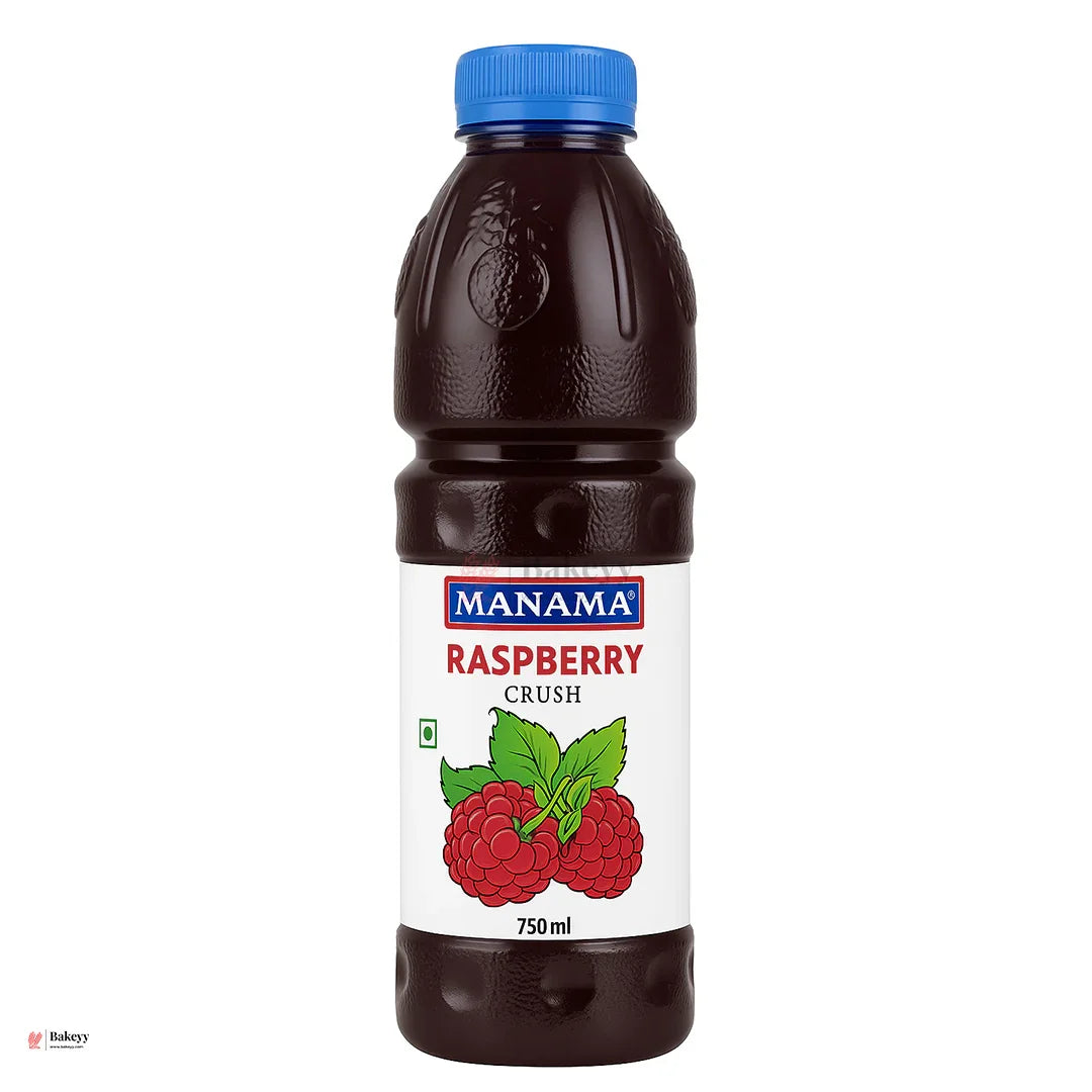 Mala's Raspberry Crush – Pulpy Fruit Syrup for Refreshing Drinks & Desserts | (750ml)