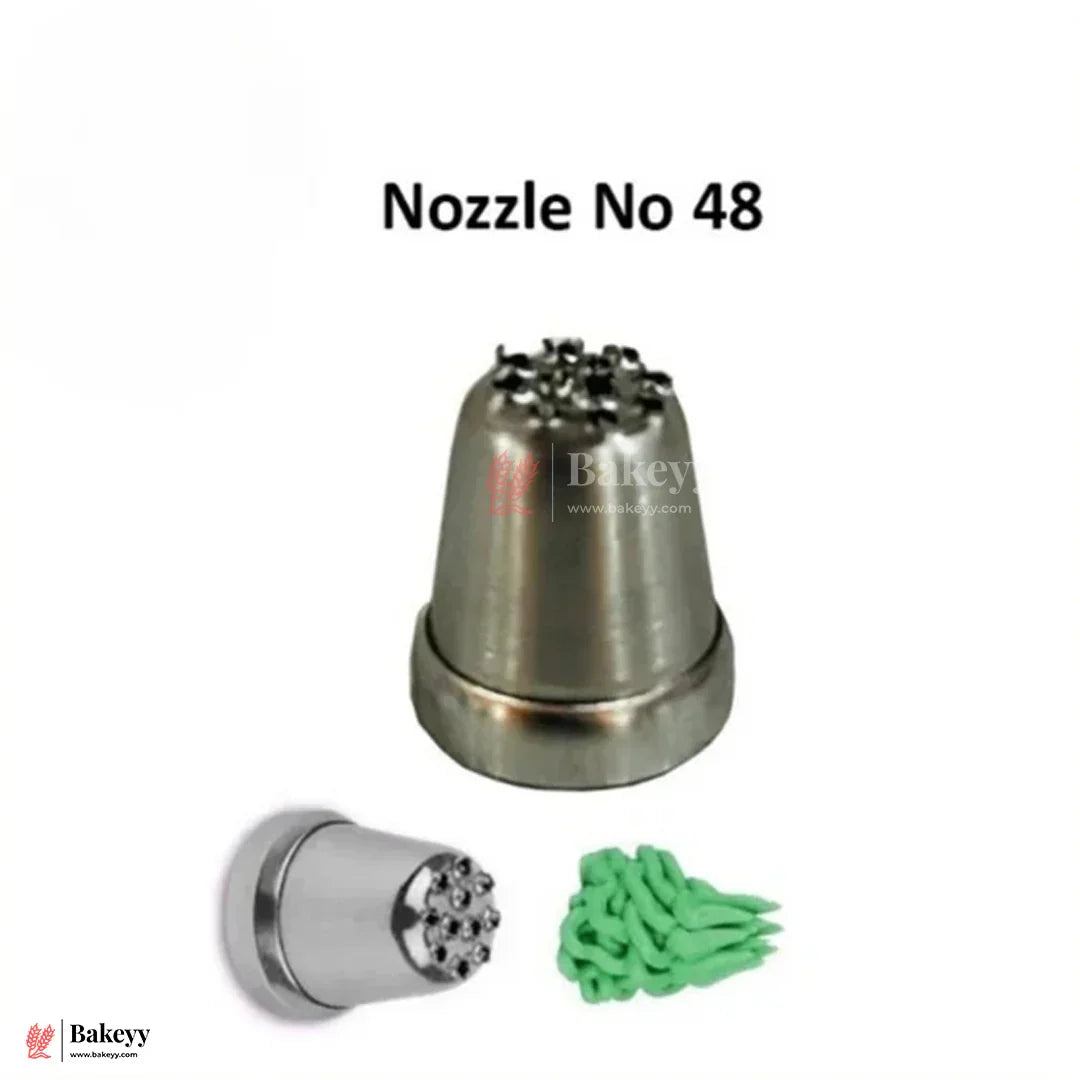 Small Nozzle No. 48 – Stainless Steel Piping Tip for Cake Decoration