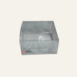 10.5 x 10.5 x 5.5 cm Silver Lined PVC Gift Box with Lid | Bakery packaging | Pack of 10 - Bakeyy.com - India - 10.5 x 10.5 x 5.5 cm Silver Lined PVC Gift Box with Lid | Bakery packaging | Pack of 10 - Default Title
