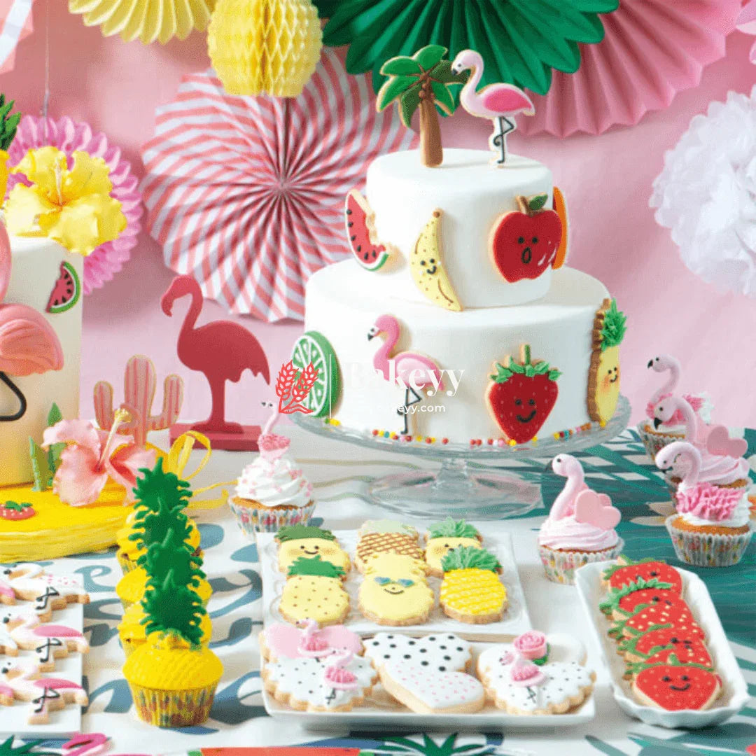 2 Pieces Apple and Banana Cookie Cutter| Perfect for Baking and DIY Craft Projects - Bakeyy.com - India - 2 Pieces Apple and Banana Cookie Cutter| Perfect for Baking and DIY Craft Projects - Default Title