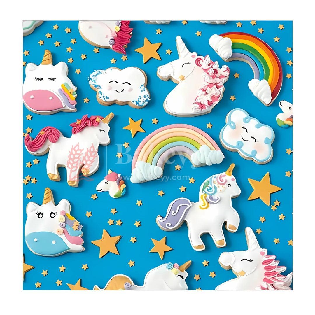 Magical Unicorn Cookie Cutter – 1 Piece | Perfect for Baking, Fondant, Sandwiches & Creative Treats - Bakeyy.com - India - Magical Unicorn Cookie Cutter – 1 Piece | Perfect for Baking, Fondant, Sandwiches & Creative Treats - Default Title