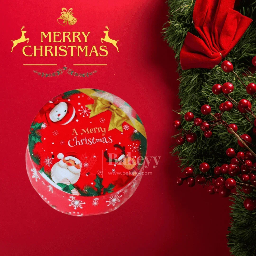 Christmas Decorative Tin Candle Set | Pack of 12 | Festive Scented Candles for a Cozy Christmas Ambiance - Bakeyy.com - India - Christmas Decorative Tin Candle Set | Pack of 12 | Festive Scented Candles for a Cozy Christmas Ambiance - Default Title
