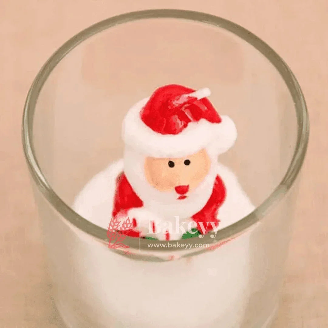 Christmas Decorative Tealight Candle Set | Pack of 12 | Festive Glass Candles for Christmas - Bakeyy.com - India - Christmas Decorative Tealight Candle Set | Pack of 12 | Festive Glass Candles for Christmas - Default Title