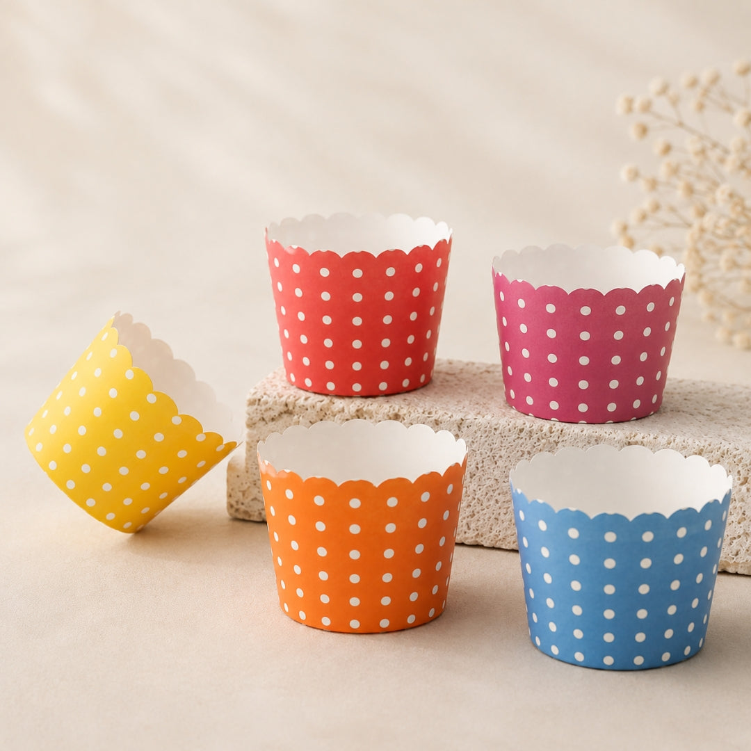 5 Cm | Polka Dot Design