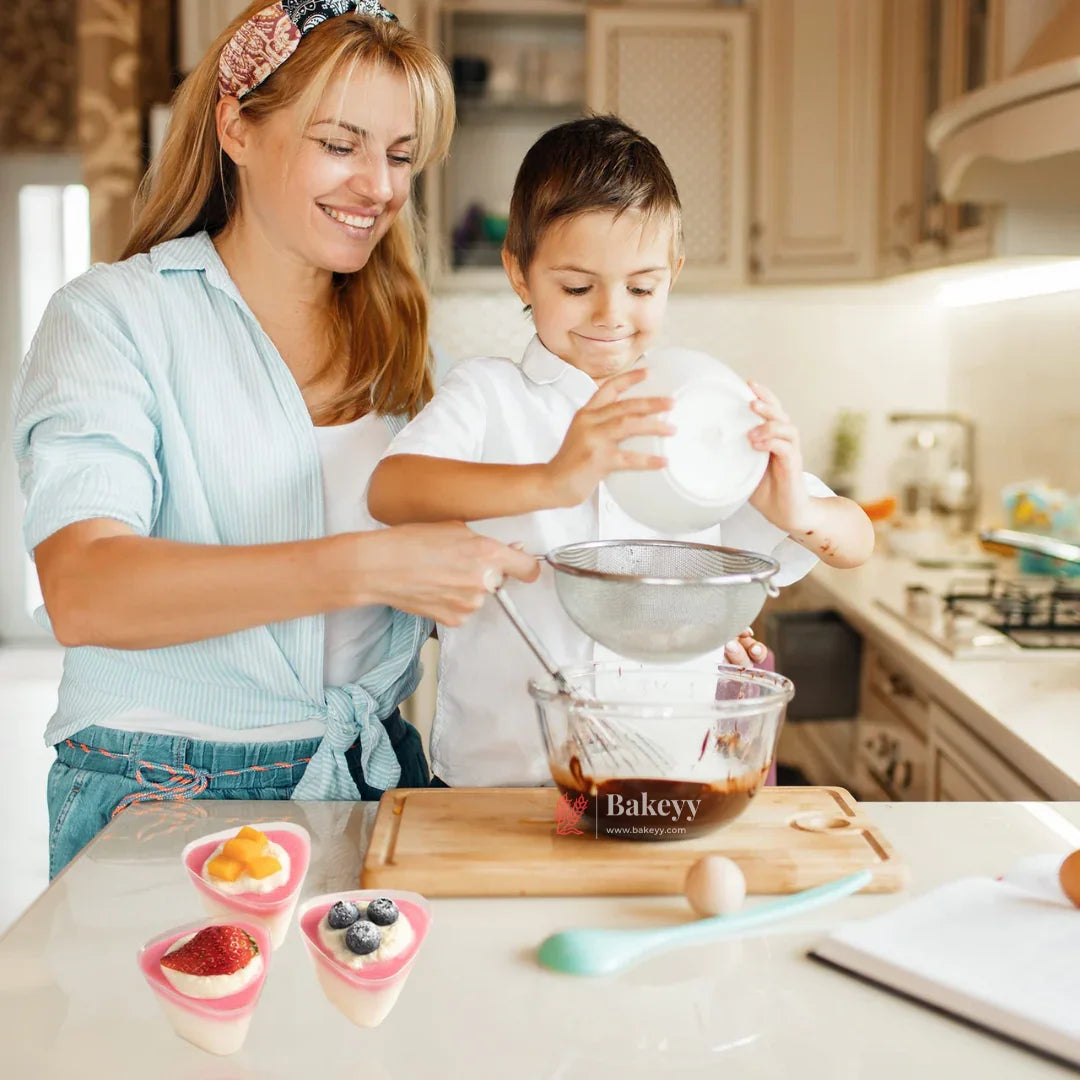 Clear Acrylic Dessert Cup | Pack Of 35 | D5 - Bakeyy.com - India - Clear Acrylic Dessert Cup | Pack Of 35 | D5 - Default Title