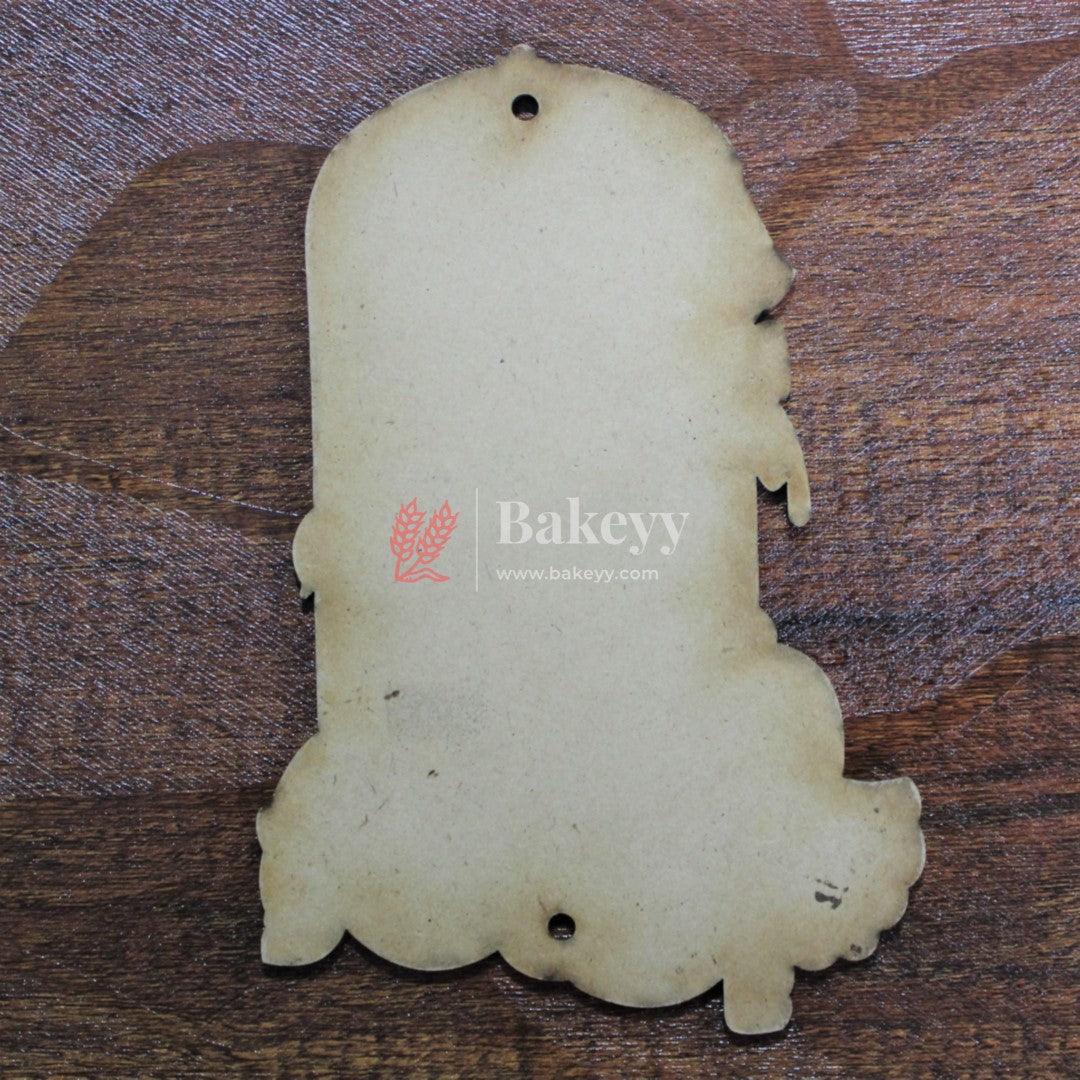 Lord Ganesh MDF Wooden Cutout | Wall Hangings | DIY Rangoli Kit | Decorations for Diwali, Dusshera Wedding Rangoli, Pooja, Decorations, Festival Gift | Pack of 2 - Bakeyy.com - India - Lord Ganesh MDF Wooden Cutout | Wall Hangings | DIY Rangoli Kit | Decorations for Diwali, Dusshera Wedding Rangoli, Pooja, Decorations, Festival Gift | Pack of 2 - 3" Inch