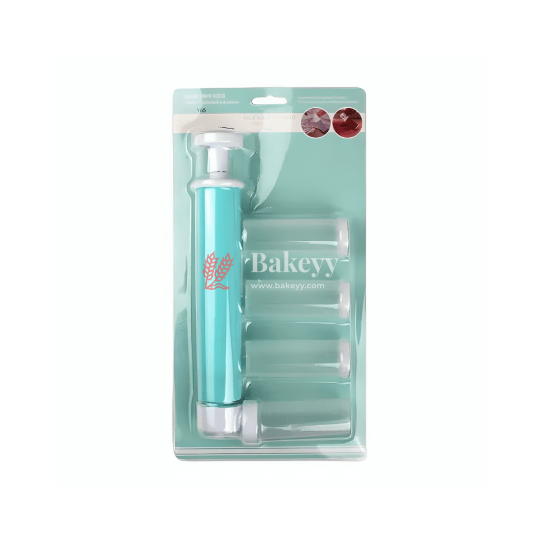 Manual Fondant Extruder Tool | Perfect for Sugarcraft | Cake Decorating | Baking Projects| - Bakeyy.com - India - Manual Fondant Extruder Tool | Perfect for Sugarcraft | Cake Decorating | Baking Projects| - Default Title