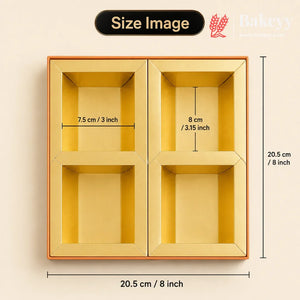 6._4_Cavity_Rigid_Dry_Fruit_Box_Elegant_Festive_Hamper_Box_with_Window_Lid_Elegant_Floral_Design_Pack_Of_1 - Bakeyy.com IN