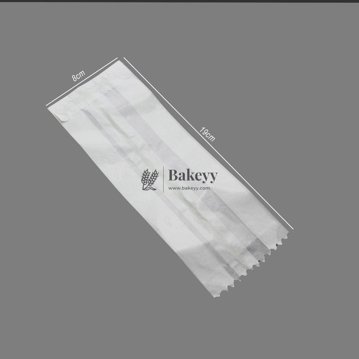 7.5 inch | Butter Paper Pouches (White) | Pack of 100 - Bakeyy.com - India - 7.5 inch | Butter Paper Pouches (White) | Pack of 100 - Default Title