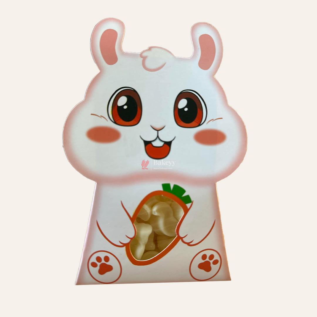 10.5x15 cm | Rabbit Themed Candy Gift Boxes | Goodie Box | Perfect for Special Occasions | Return Gift Box | Pack of 10 - Bakeyy.com - India - 10.5x15 cm | Rabbit Themed Candy Gift Boxes | Goodie Box | Perfect for Special Occasions | Return Gift Box | Pack of 10 - Default Title