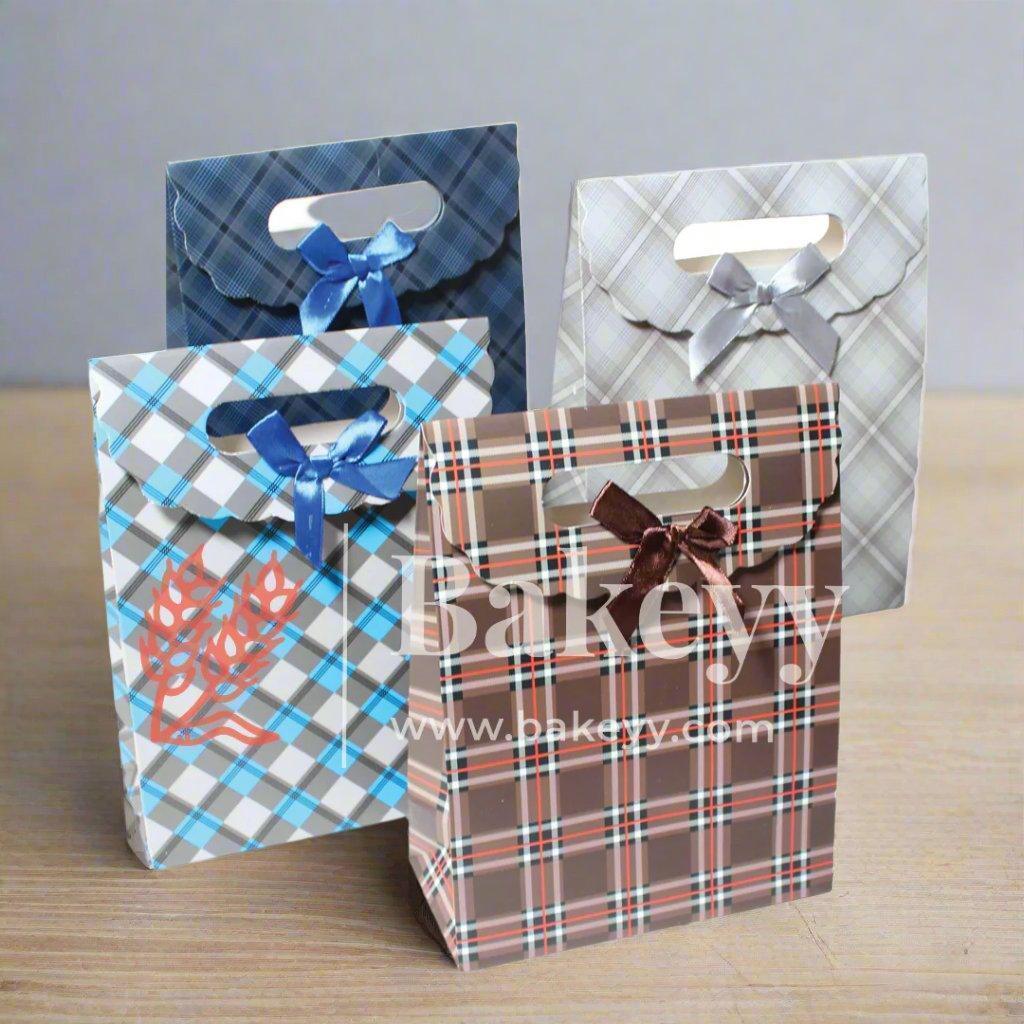 9x12 D-Cut Paper Mixed Design Bag |Gift Bag , Flip Cover And Handle, Flower Arrangements, Valentine's Day, Christmas, Souvenir Paper Bag | Mixed Colours |Pack Of 12| - Bakeyy.com - India - 9x12 D-Cut Paper Mixed Design Bag |Gift Bag , Flip Cover And Handle, Flower Arrangements, Valentine's Day, Christmas, Souvenir Paper Bag | Mixed Colours |Pack Of 12| - Default Title