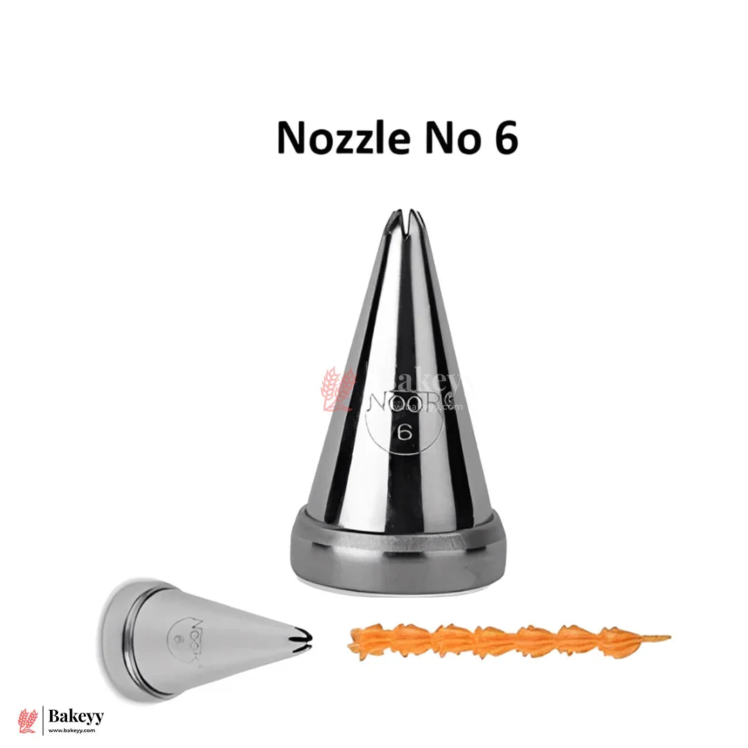 Small Nozzle No. 06 – Stainless Steel Piping Tip for Cake Decoration